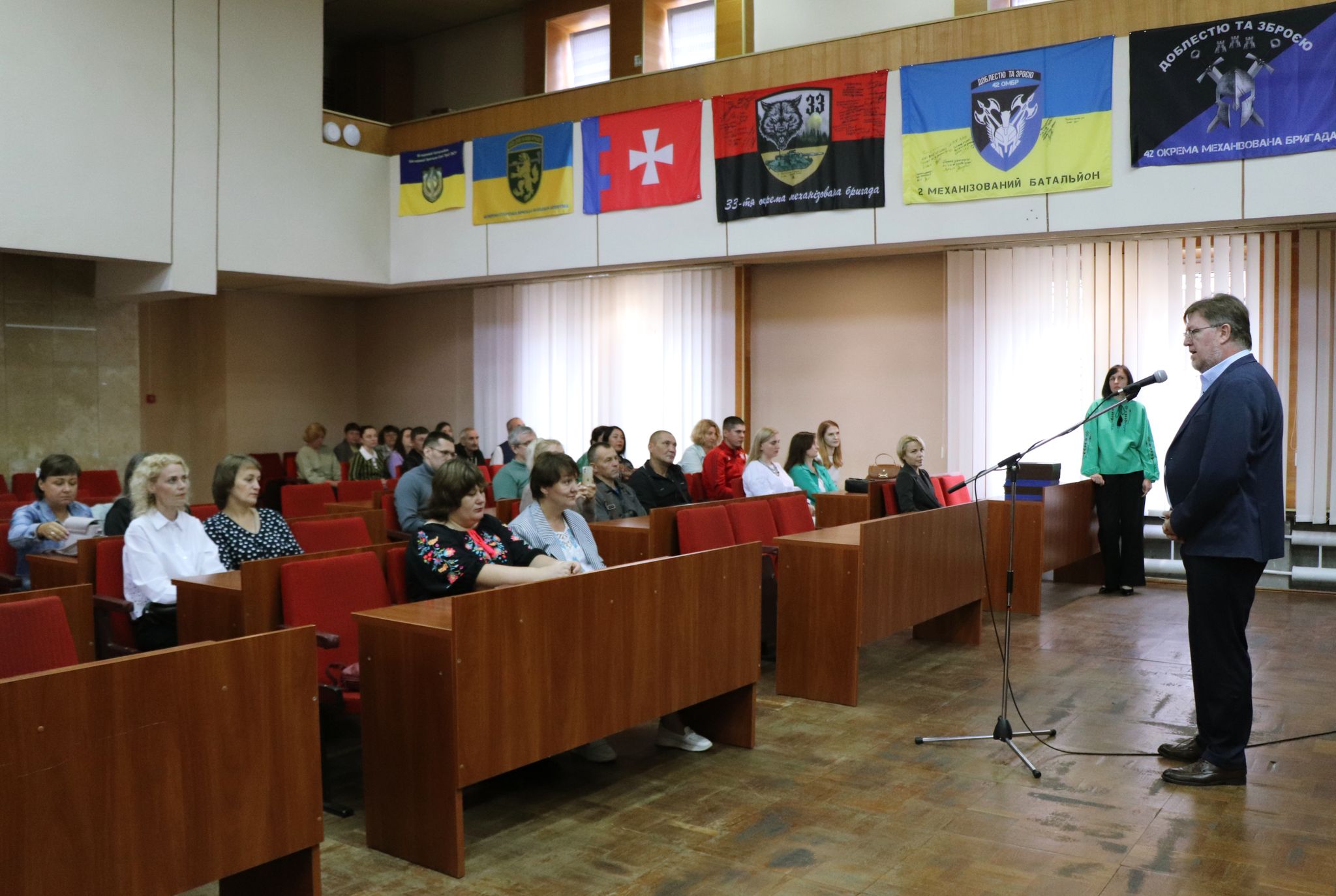 Нагородження з нагоди Дня Незалежності України у сесійній залі Вараської міської ради